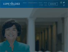 Tablet Screenshot of lupevaldez.com